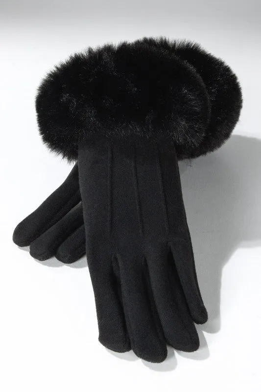 ACCESSORY- GLOVES- Francine- Fuzzy and Fun