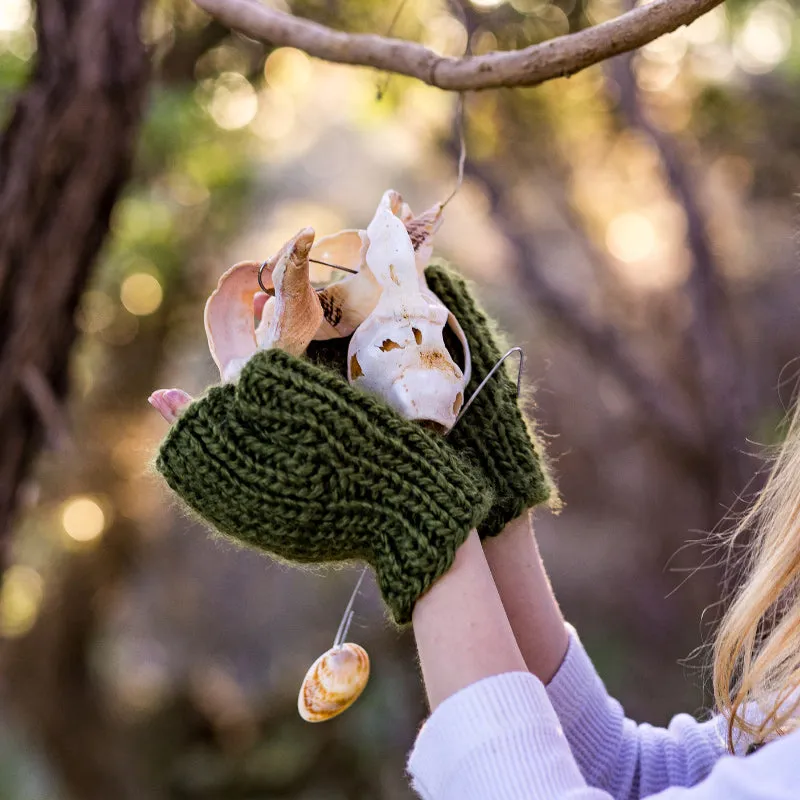 Acorn Freedom Mittens - Khaki