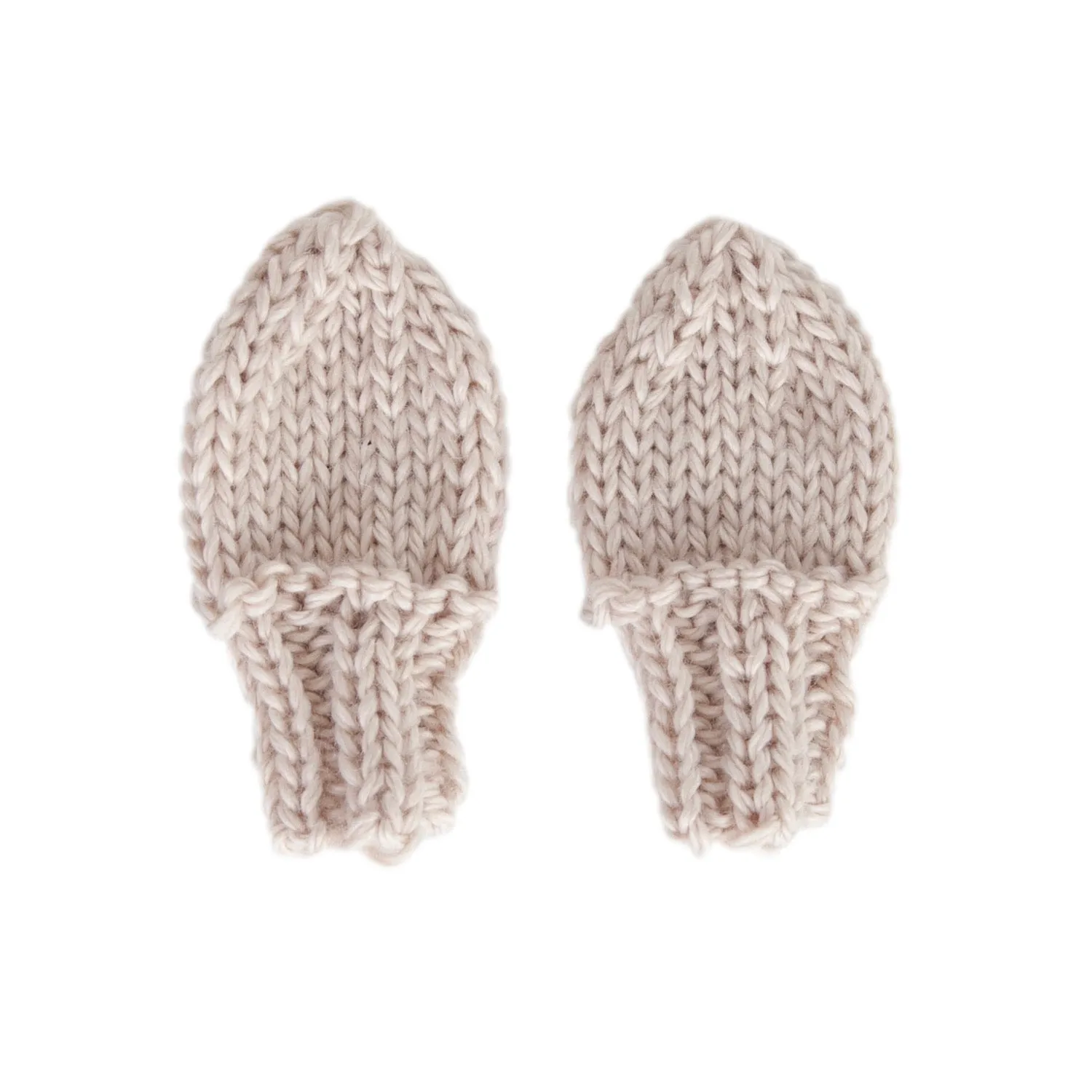 Acorn Kids Cottontail Baby Mittens Oatmeal