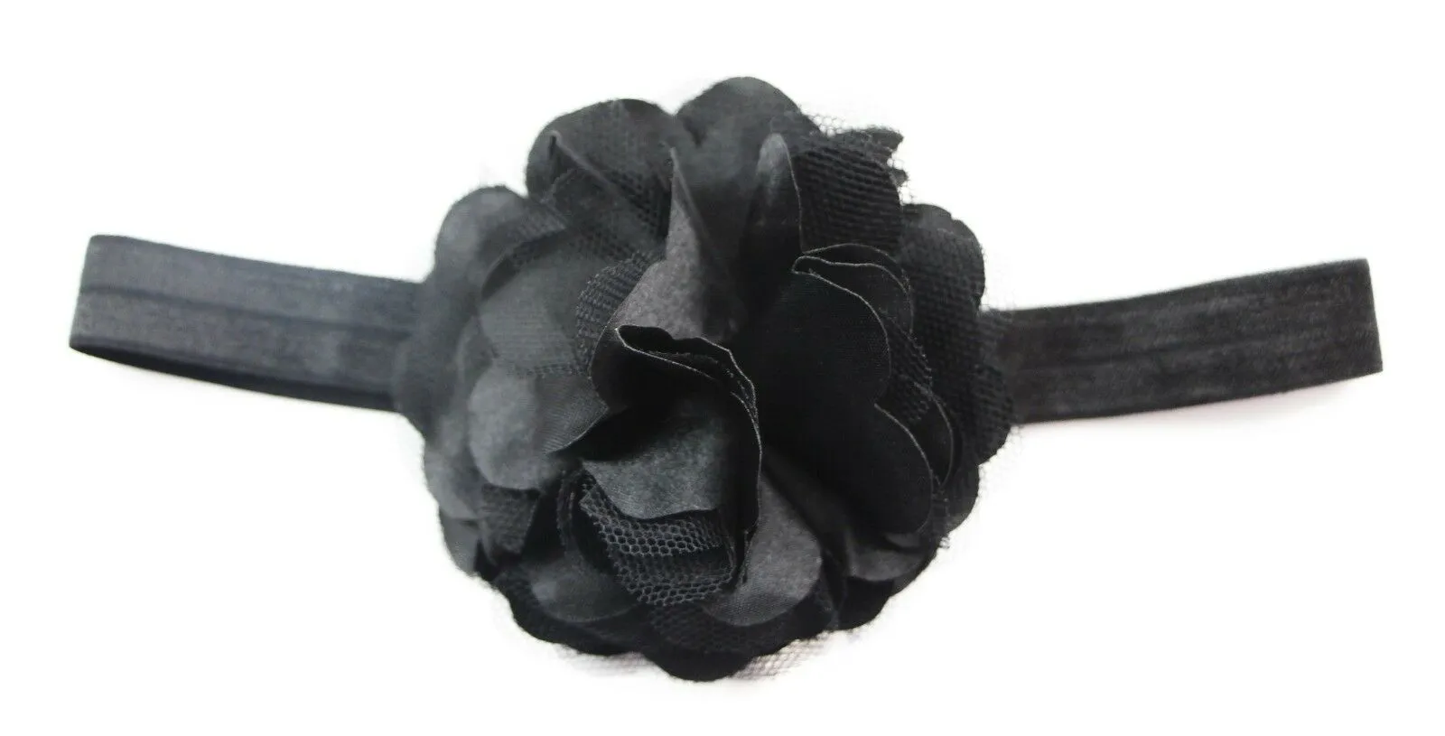 Baby Thin Headband Head Band Girl Newborn Toddler Hair Christening Party Flower