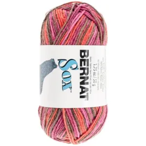 Bernat Sox Yarn Sangria