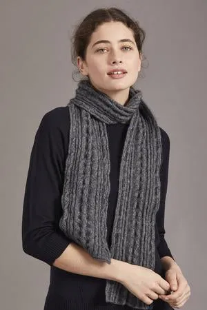 CABLE SCARF