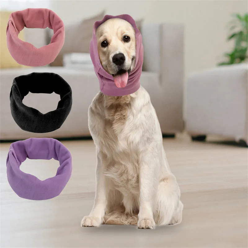 Calming Dog Ears Cover For Noise Reduce Pet Hood Earmuffs