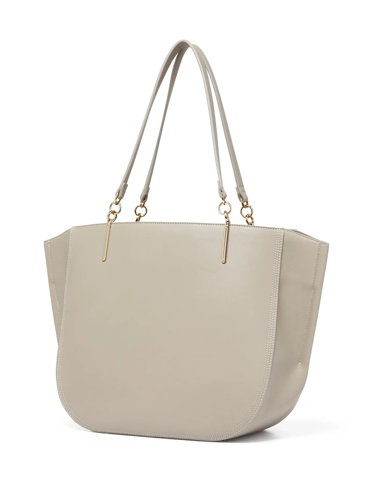 Carla Curved Winged Midi Tote Bag