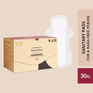 Carmesi Sensitive Pads-Without Disposal Bags (Box of 30 XL)