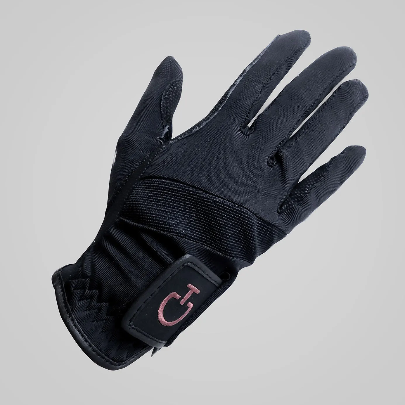 Cavalleria Toscana Technical Riding Gloves - Black