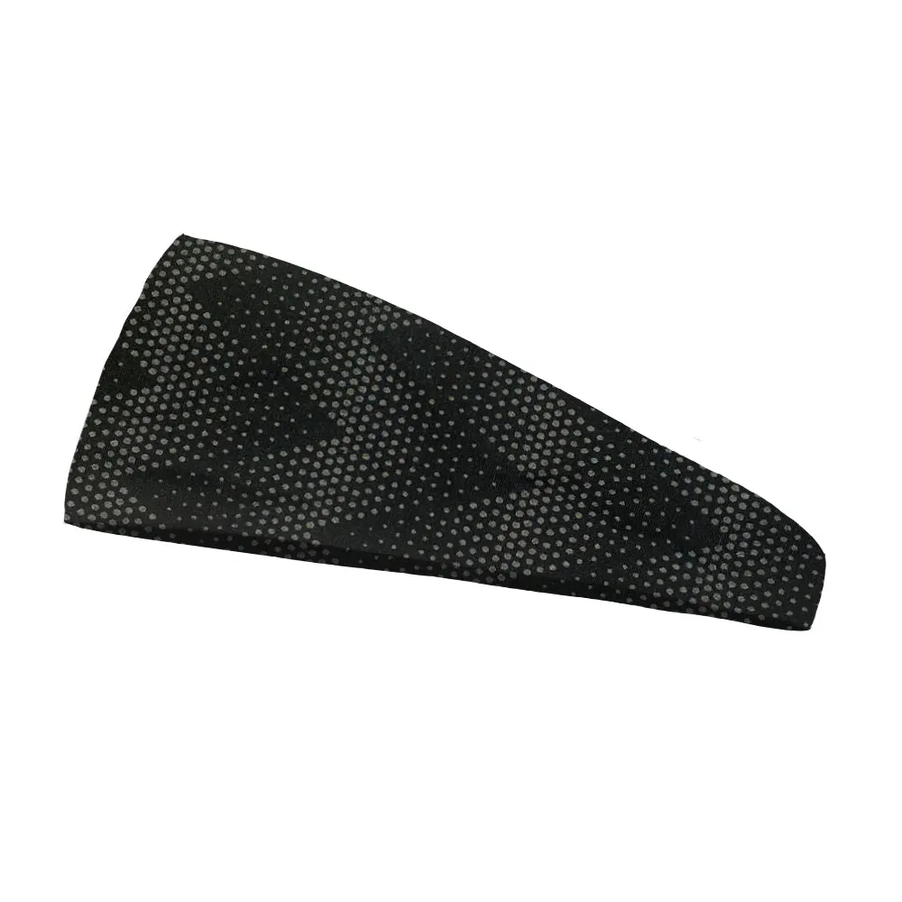 Fashion Black Dots Headband - 4" and 3" Tapered