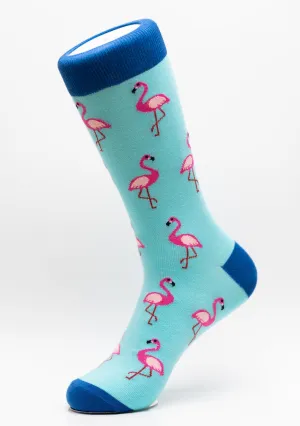 Flamingo Crew Socks