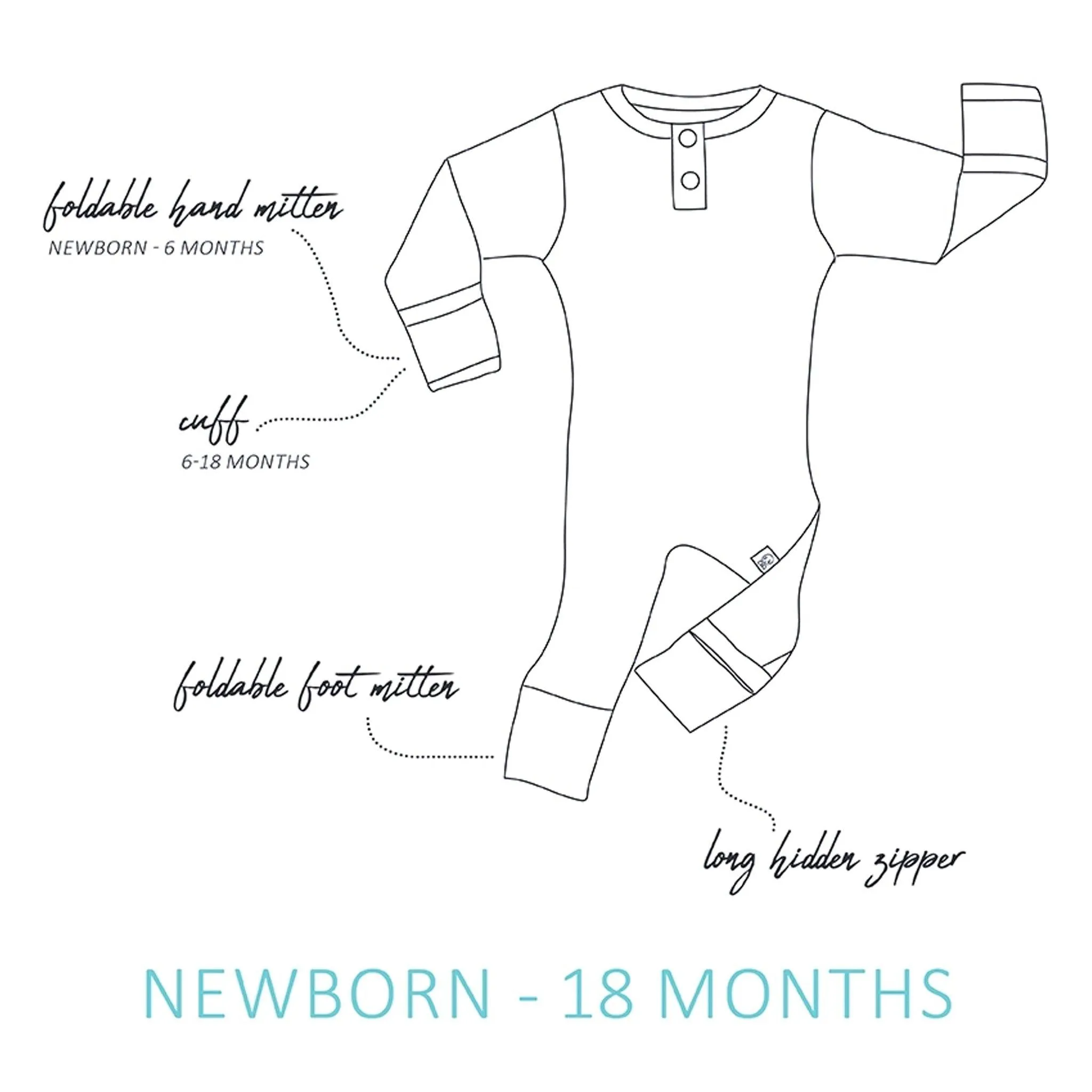 Growsuit (Biscuit) - Size 0-3 Months (000)