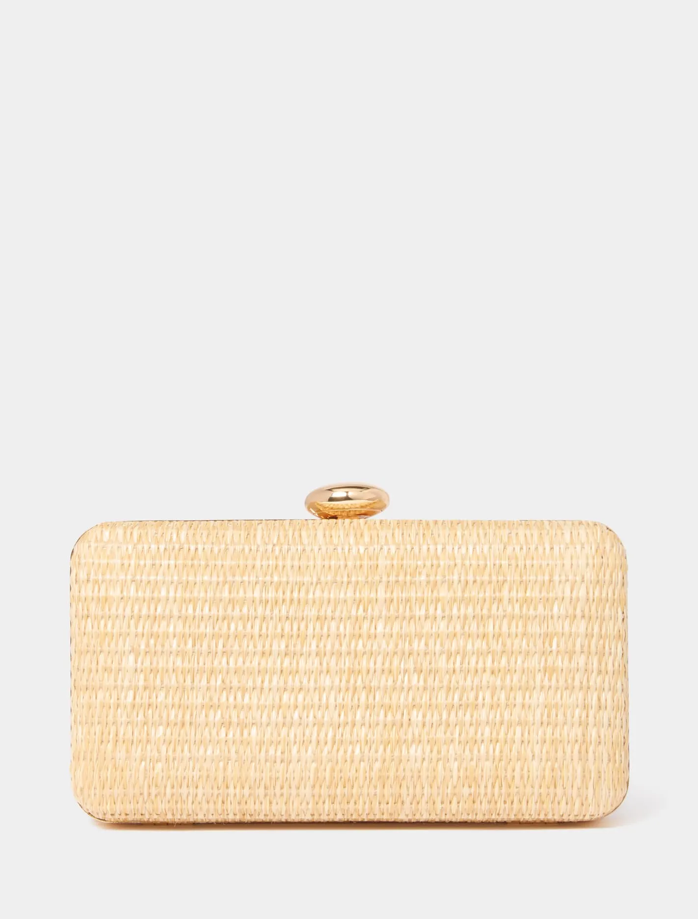 Helen Weave Hardcase Clutch