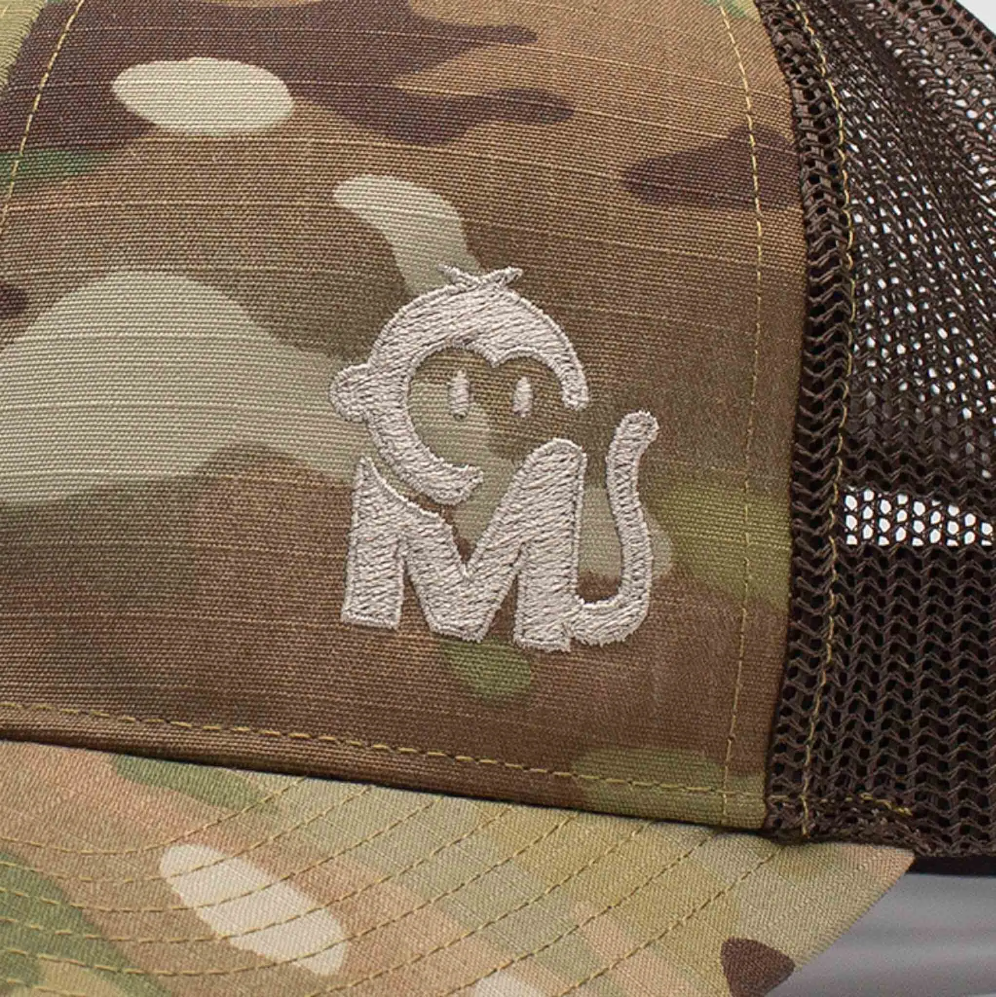 Iconic Monkee Multicam Trucker Hat