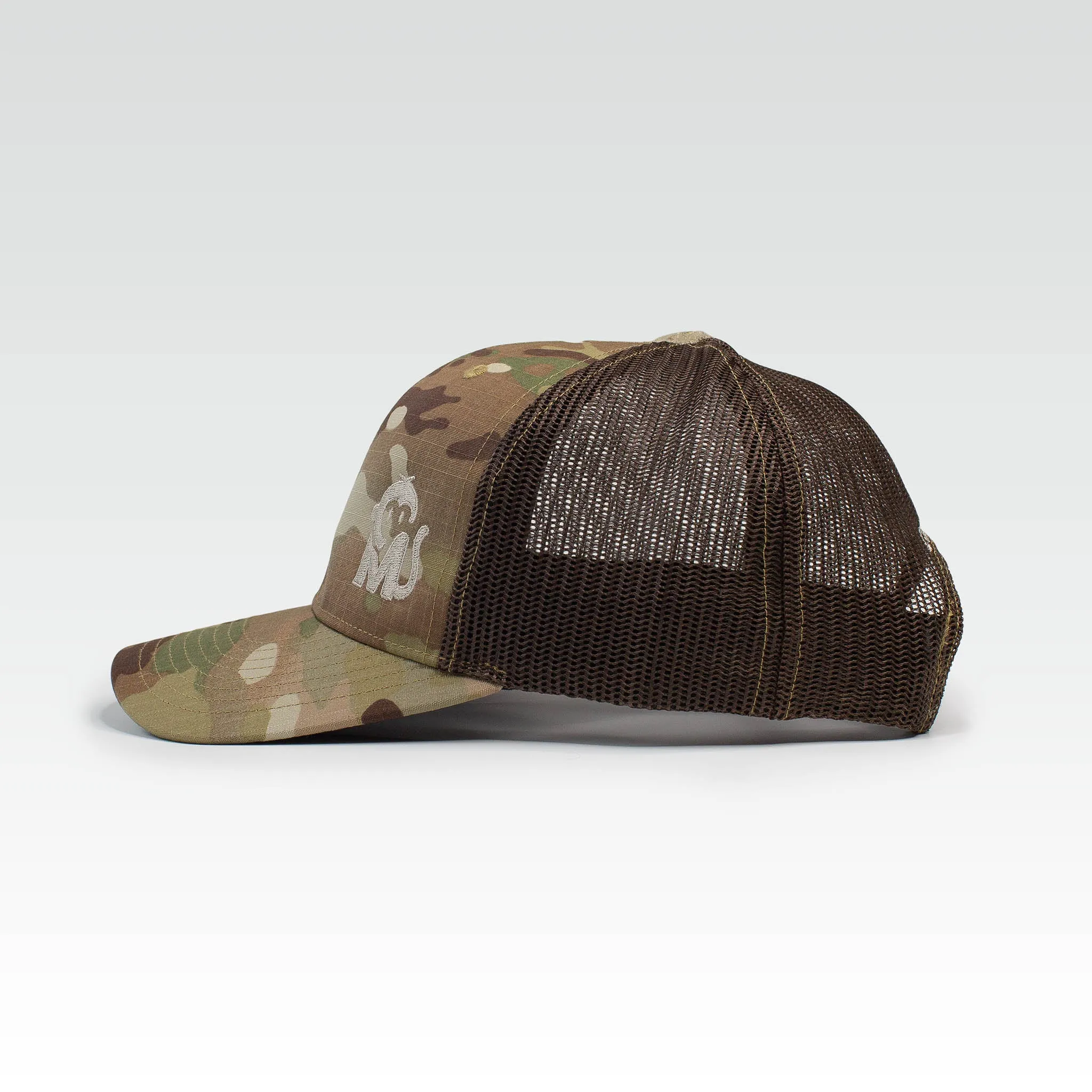 Iconic Monkee Multicam Trucker Hat