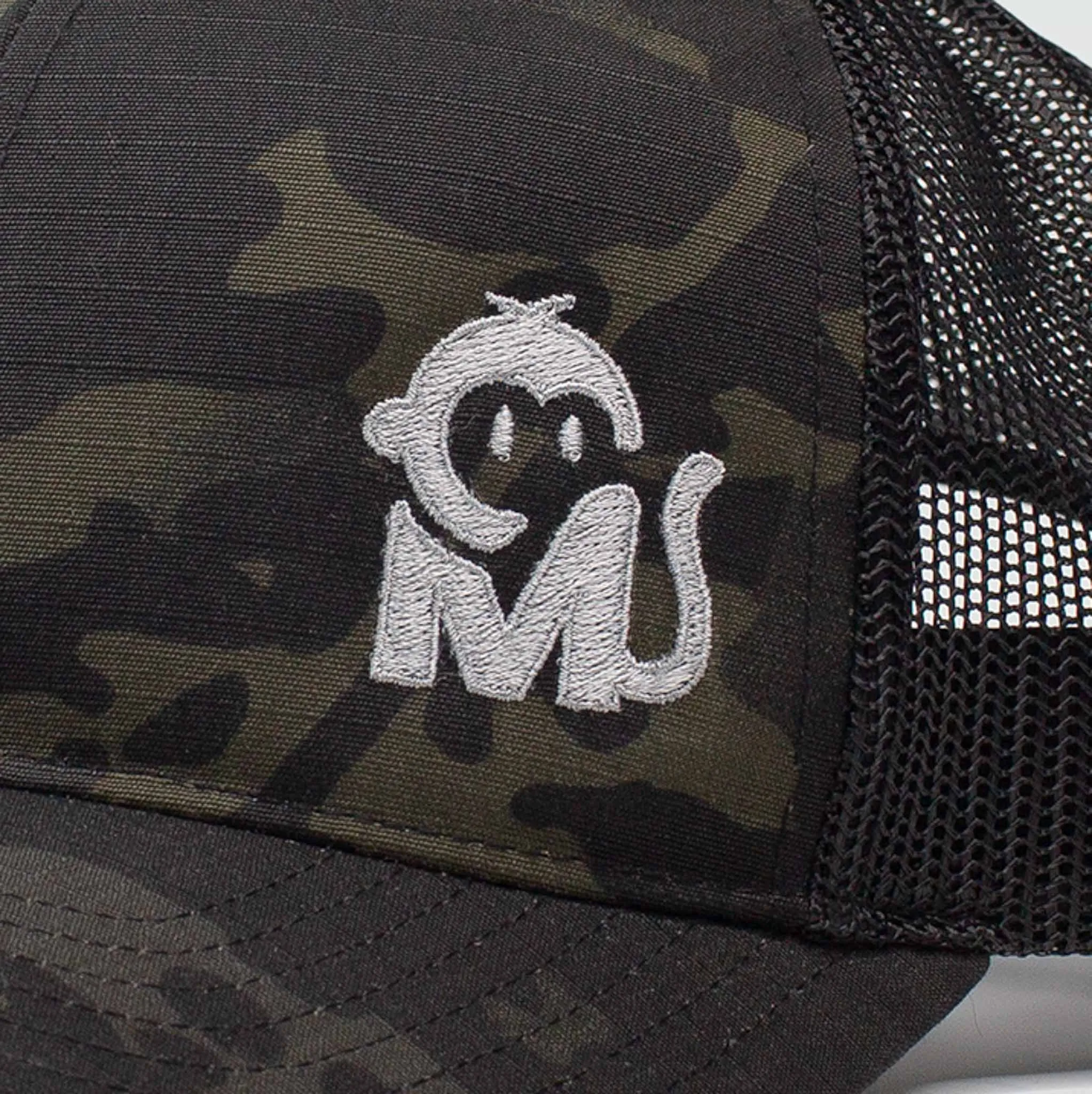 Iconic Monkee Multicam Trucker Hat