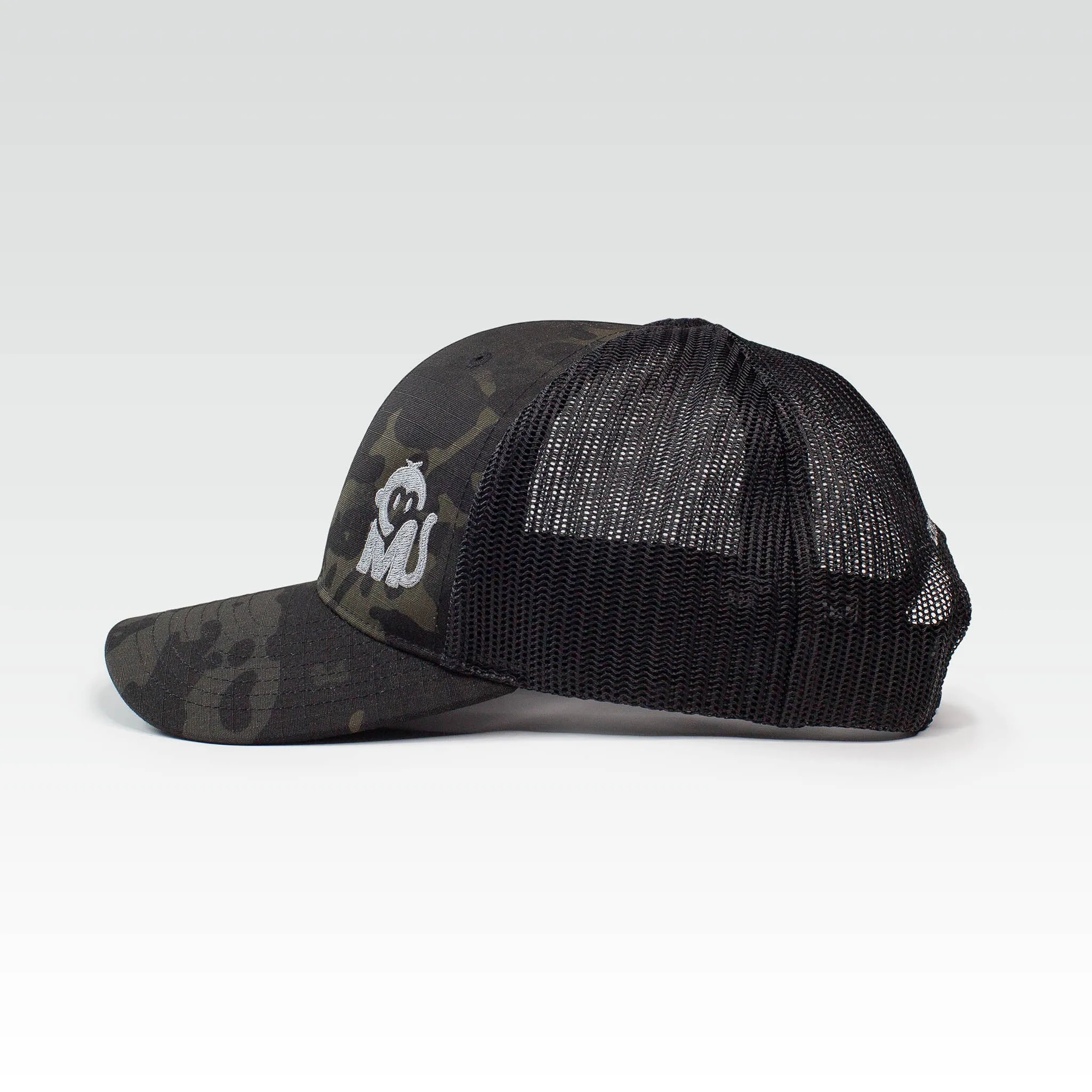 Iconic Monkee Multicam Trucker Hat