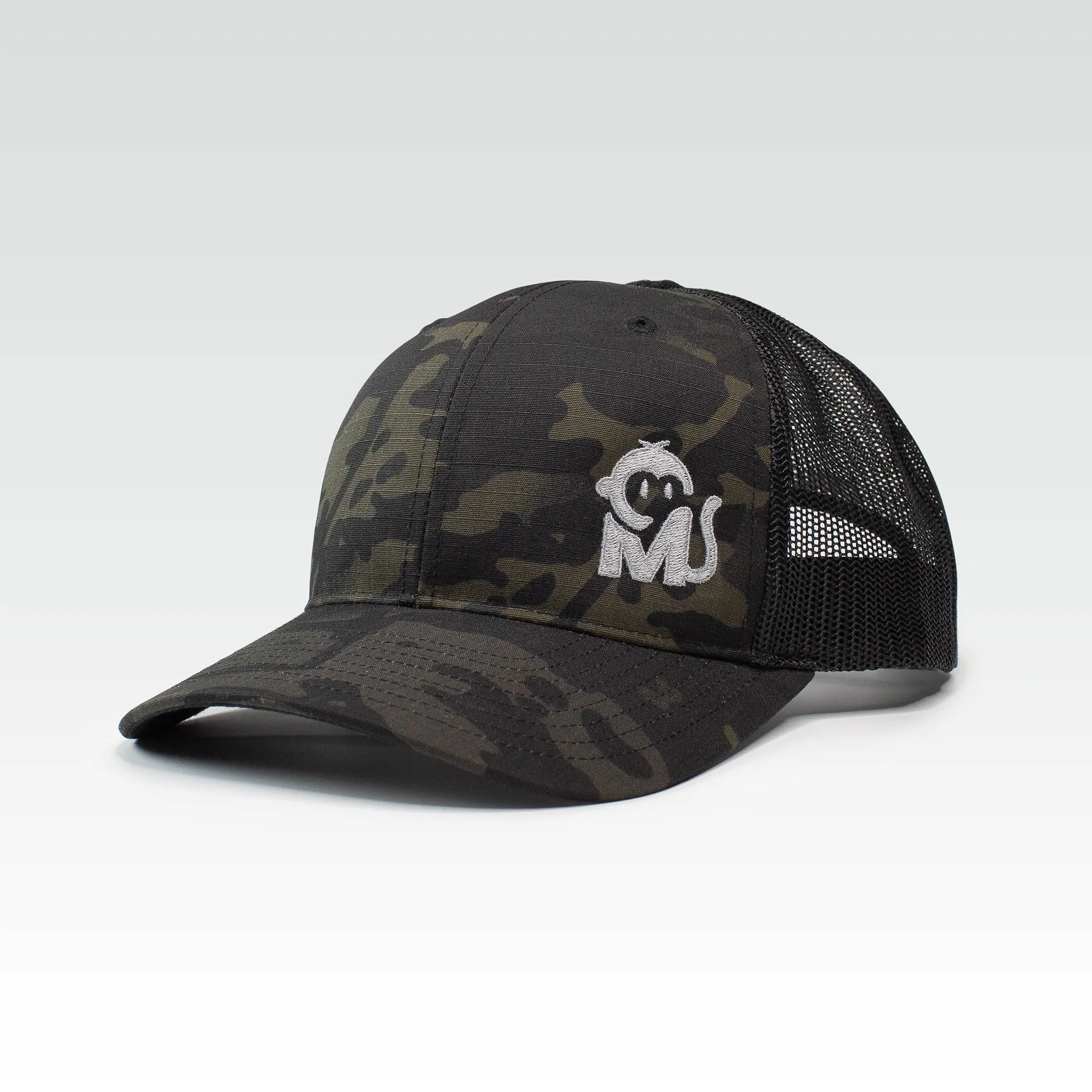 Iconic Monkee Multicam Trucker Hat