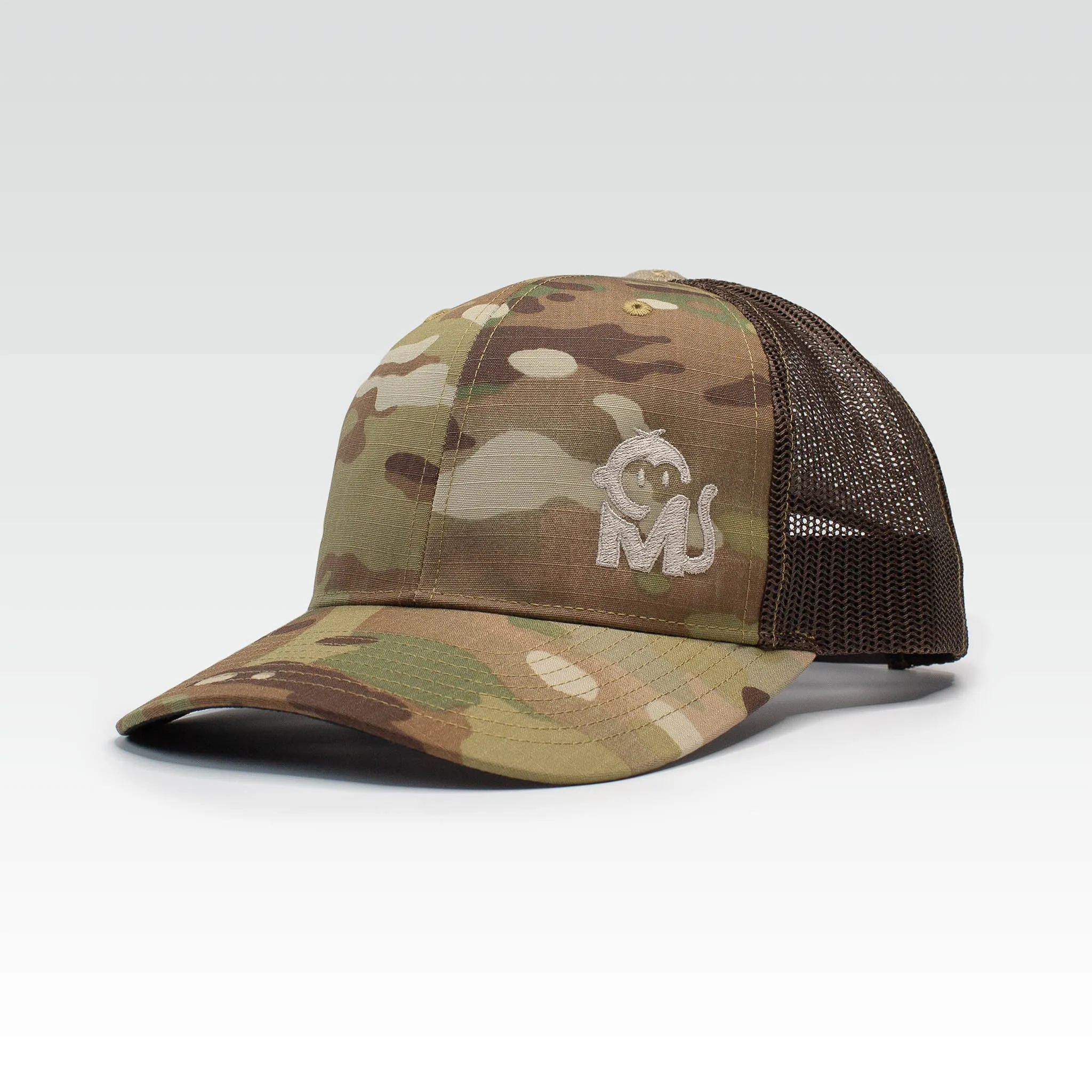 Iconic Monkee Multicam Trucker Hat