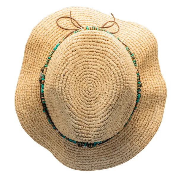 Kooringal - Bora Bora Straw Fedora Hat