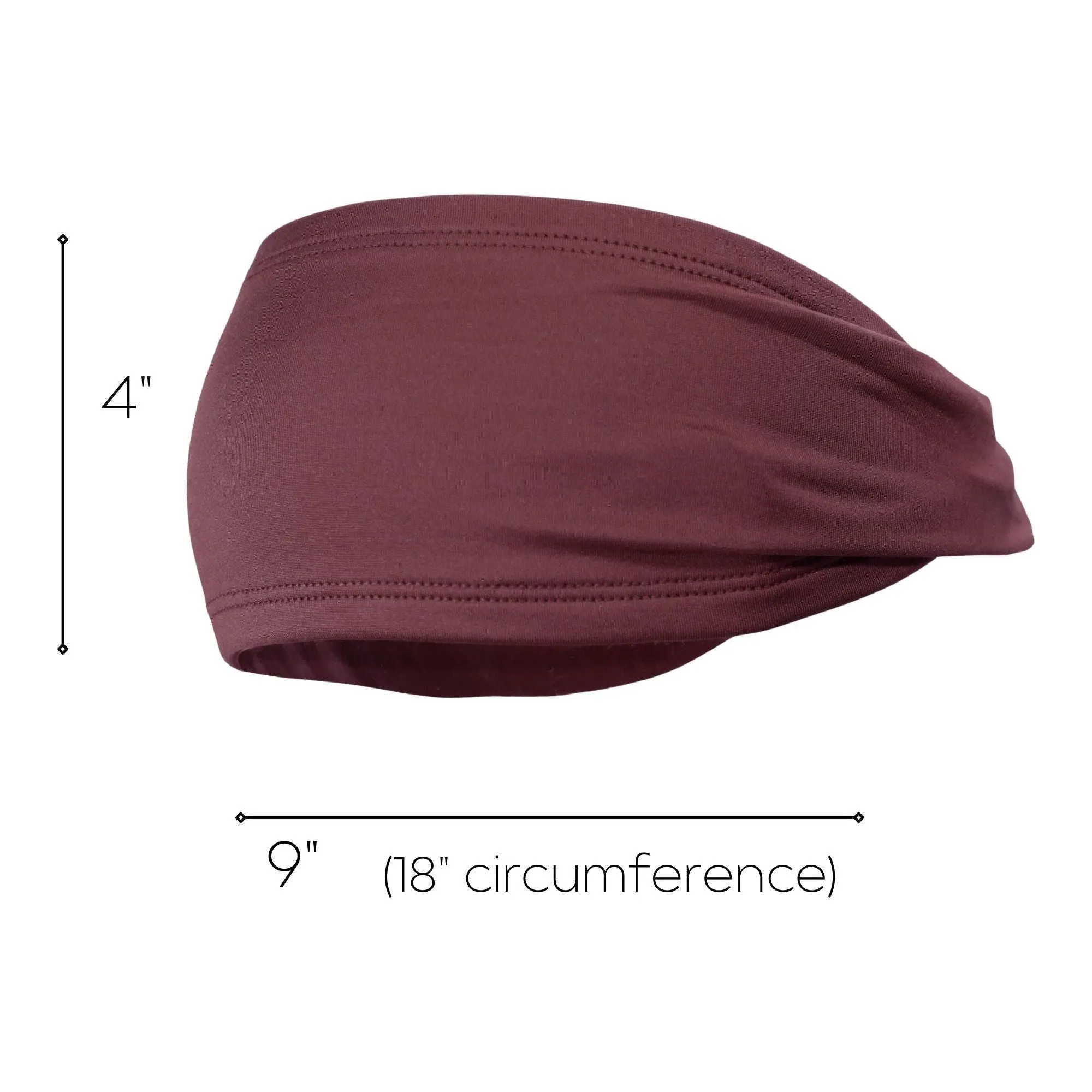 Maroon Performance Headband