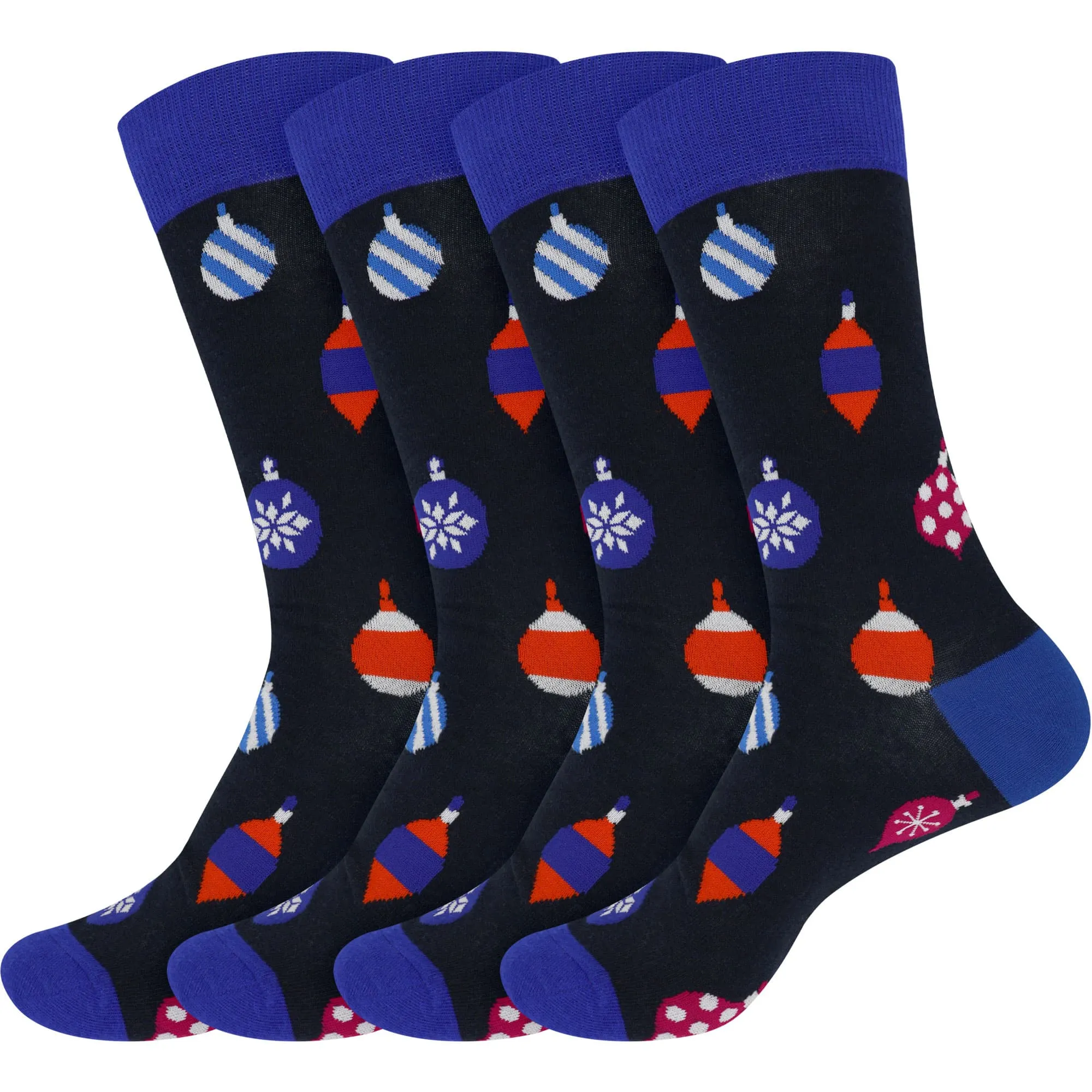 Men's Cotton Christmas Design Socks