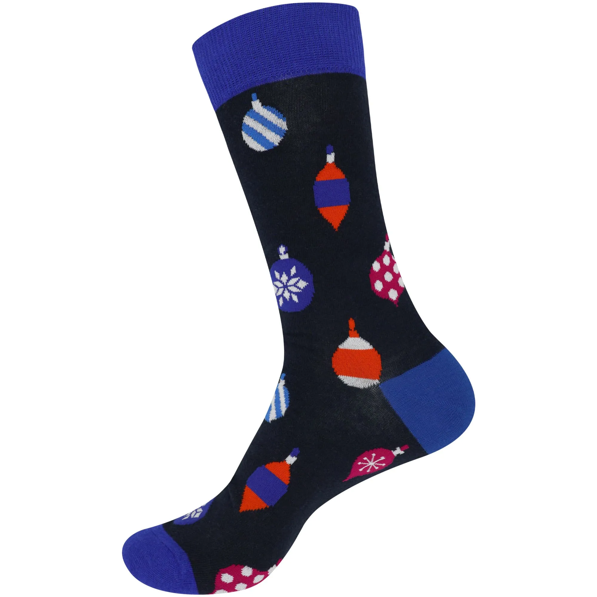 Men's Cotton Christmas Design Socks