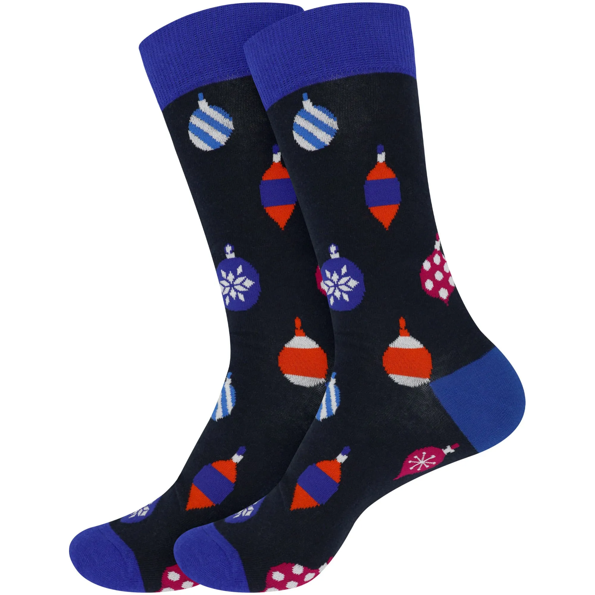 Men's Cotton Christmas Design Socks