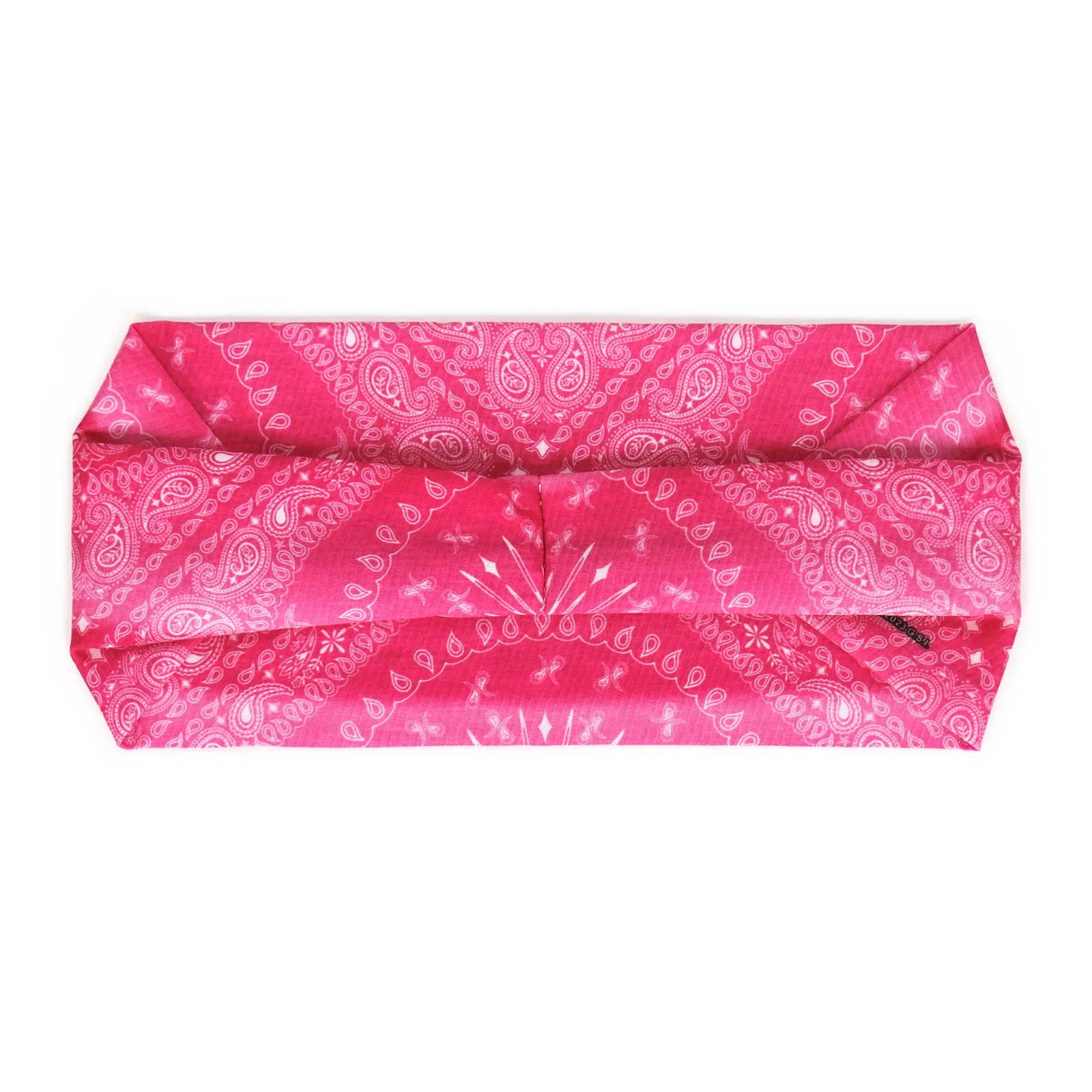 Milwaukee Leather | Bling Designed Wide Headbands-Headwraps for Women Biker bandana Classic Pink- MLA8005