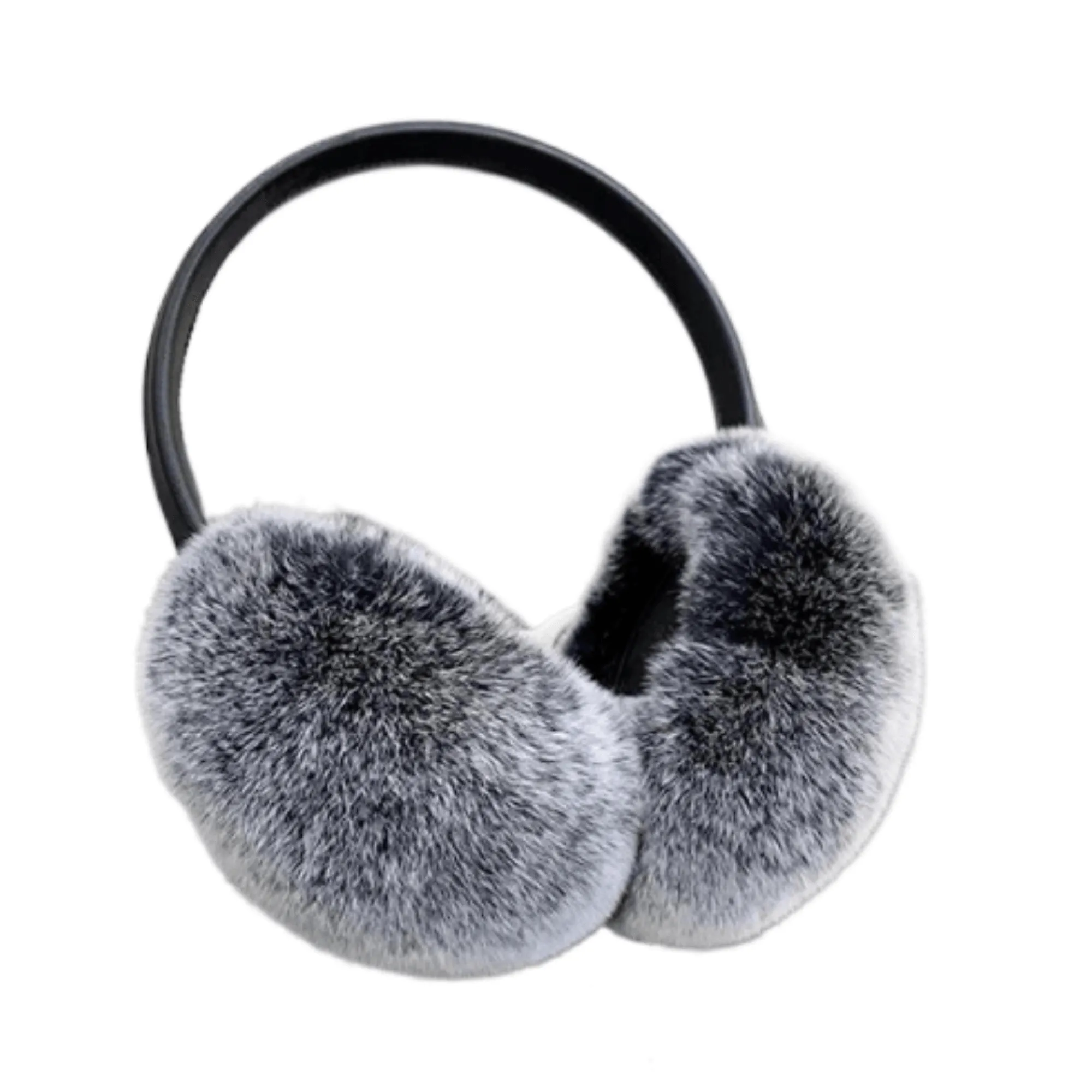 Natural 100% Rex Rabbit Fur Ear Muffs Fashion Women's Winter Real Fur Earmuffs