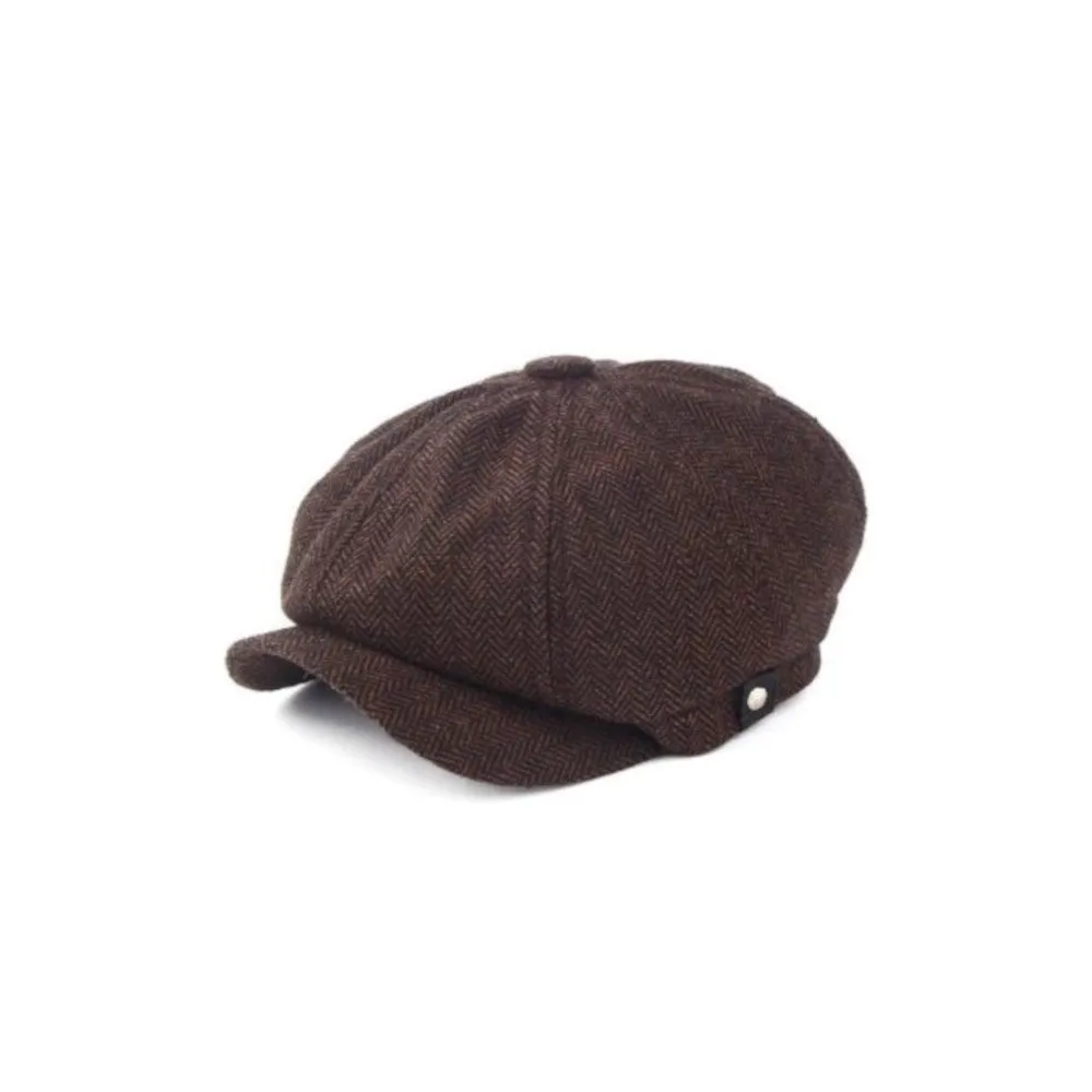 Newsboy Cap Brown