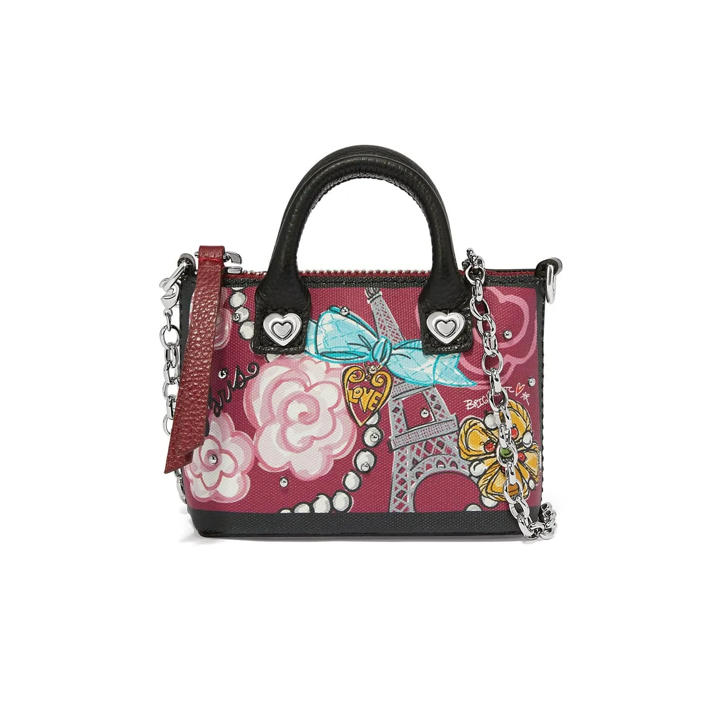 Paris Blooms Saffian Micro Bag