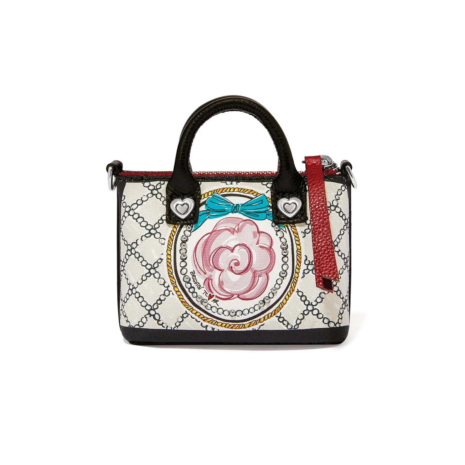 Paris Blooms Saffian Micro Bag