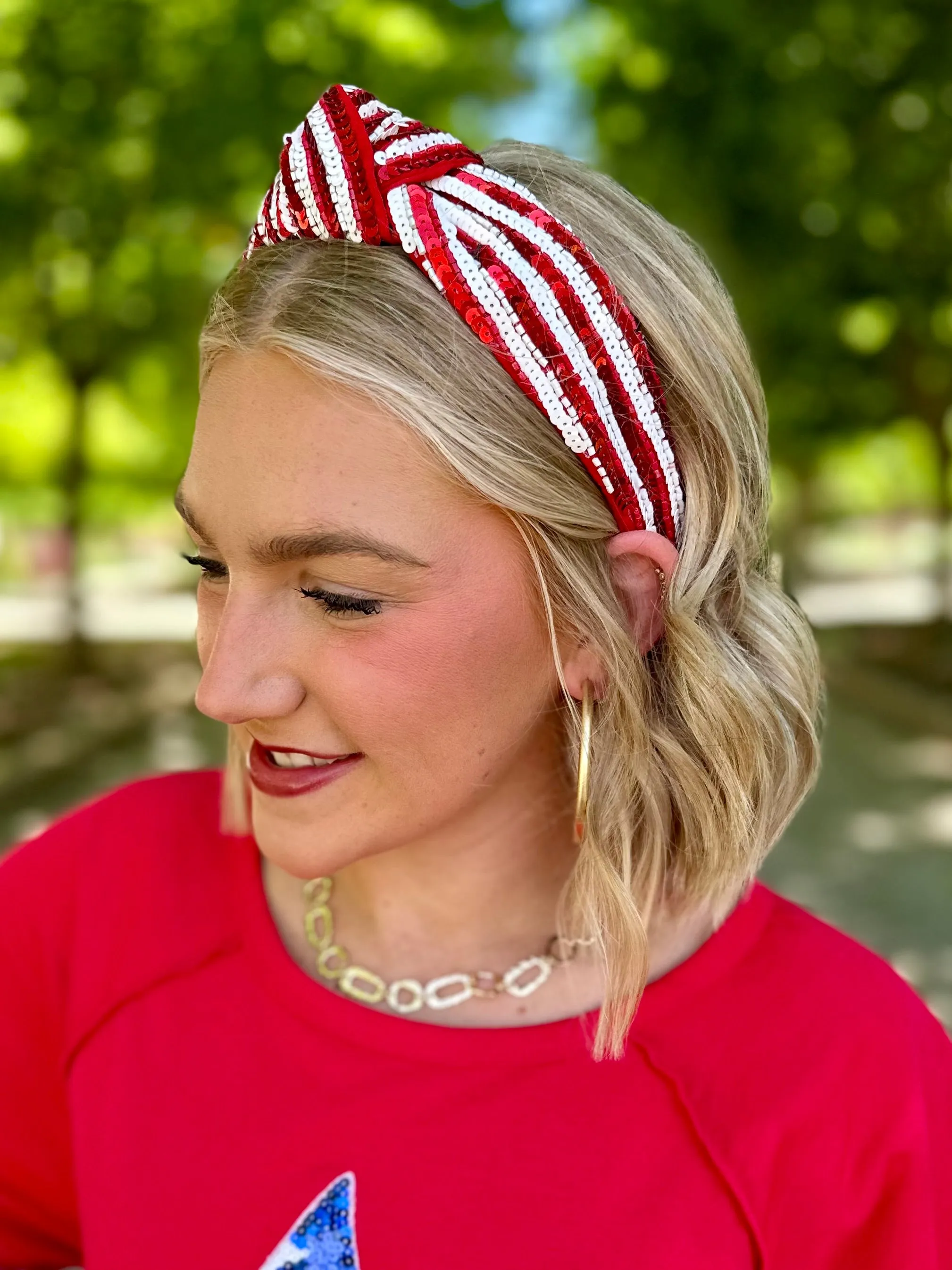 Patriotic Sequin Headbands