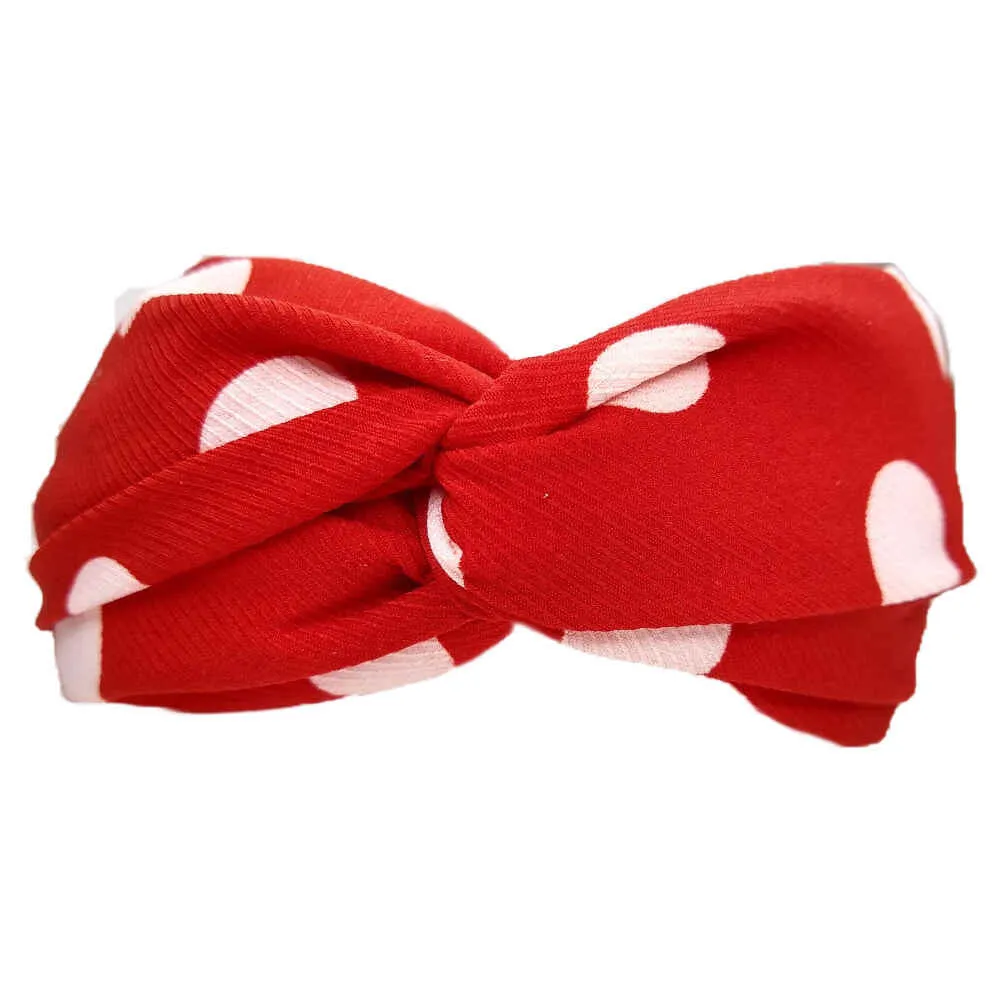 Polka Dot Turban Twist Headbands