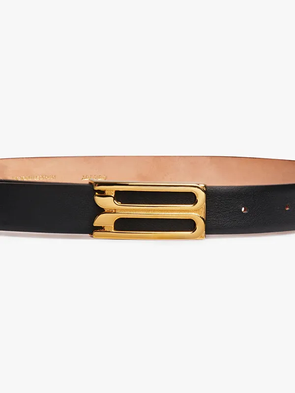 Regular Frame Belt in Black