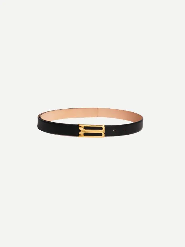 Regular Frame Belt in Black