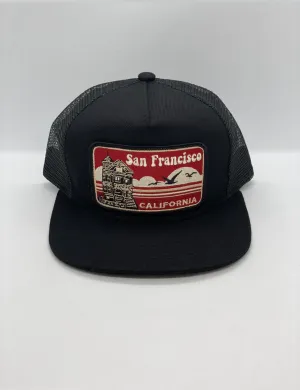 Trucker Hat San Francisco, Red Victorian