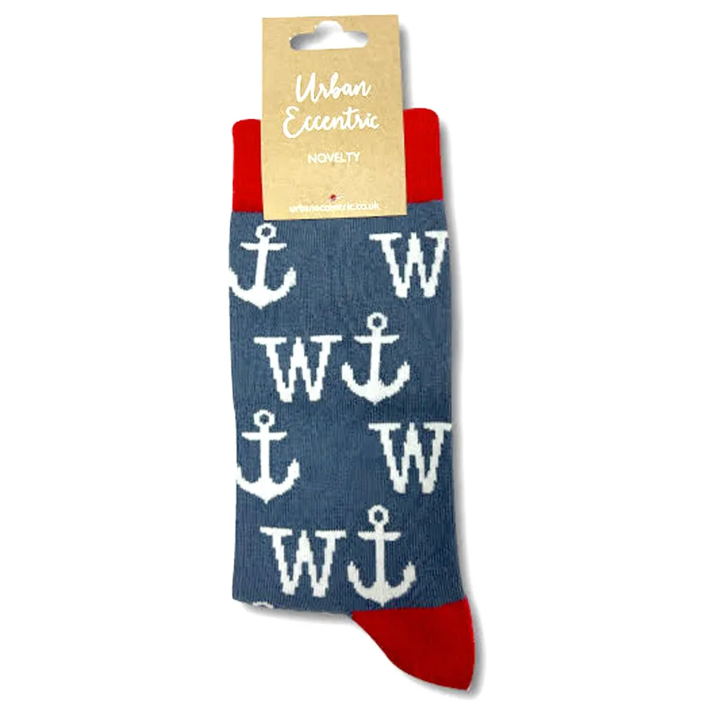 Urban Eccentric - W'Anchor Socks