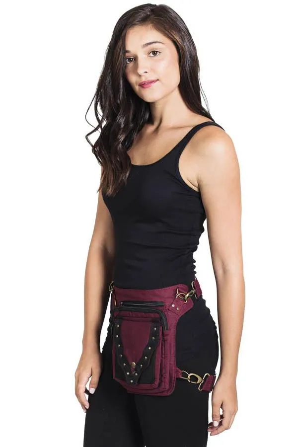 Women's Practical Fannypack Cotton Waistbag Travel Utility Belt