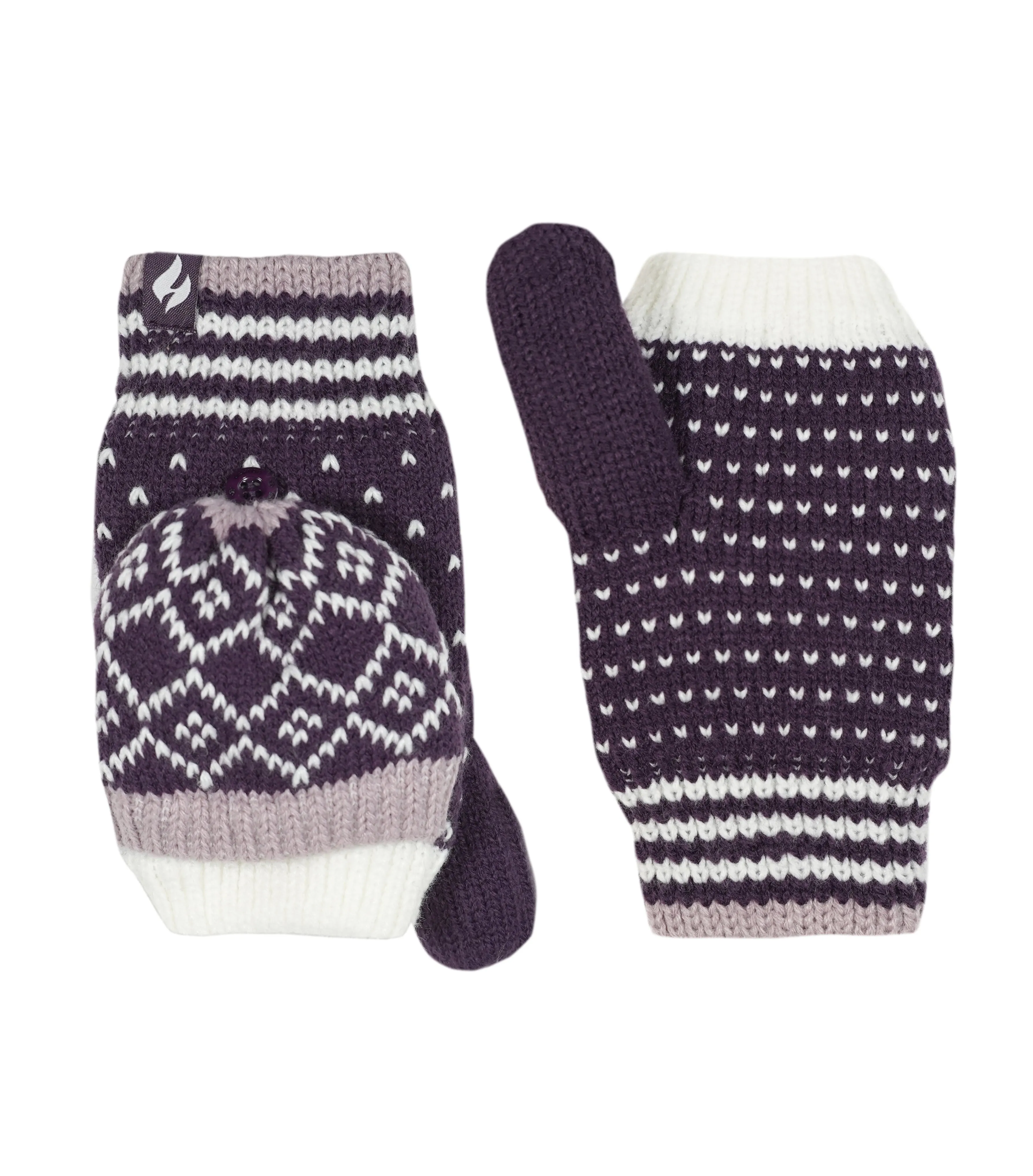 Women's Vienna Fairisle Converter Mittens