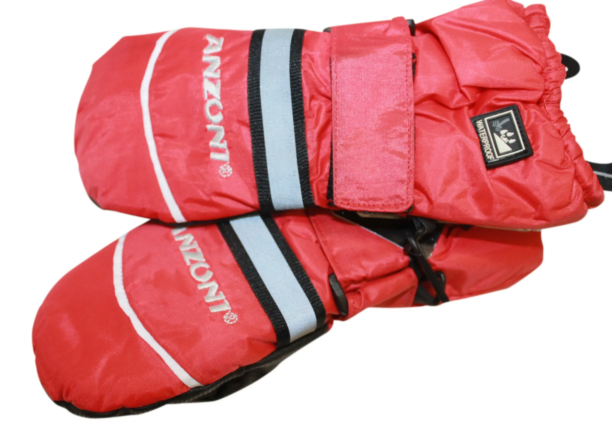 Youth Waterproof Winter Snow, Ski, Snowboard Mittens - Anzoni/ Prosport Red or Black